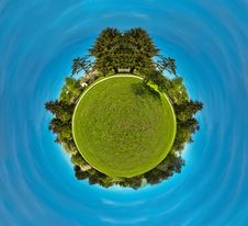 LITTLE PLANET Royalty Free Stock Photos