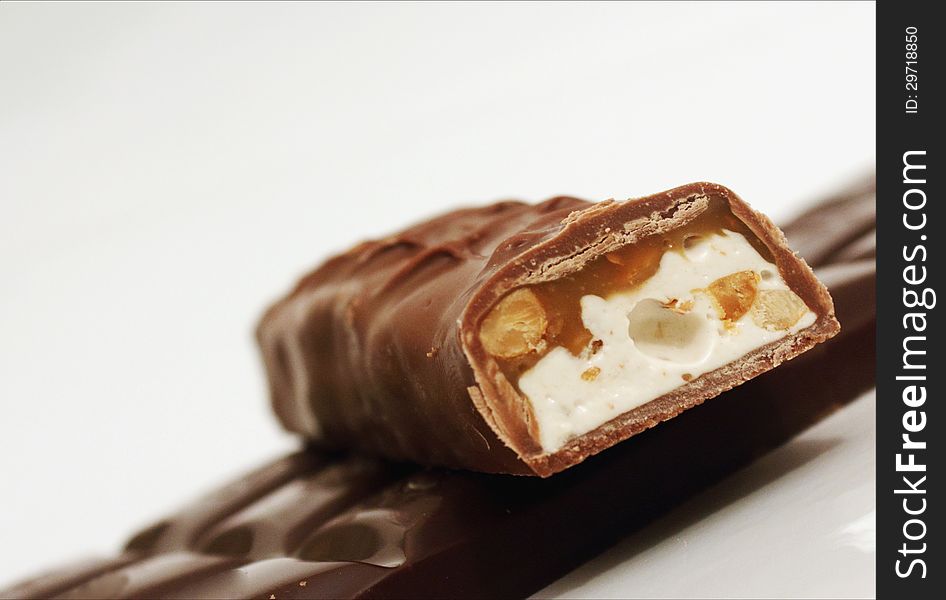 Chocolate as a symbol of pleasure. Chocolate as a symbol of pleasure