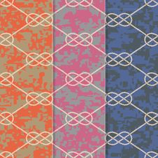 Set Of Three Seamless Figure 8 Background Patterns Royalty Free Stock Images Set Of Three Seamless Figure 8 Background Patterns Royalty Free Stock Images