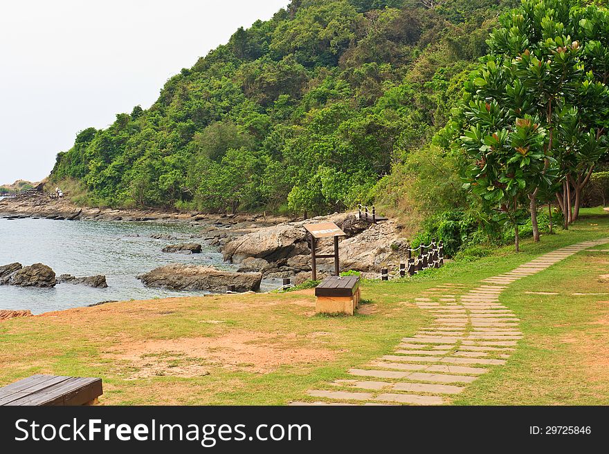 Beautiful tropical beach in Rayoug,Thailand. Beautiful tropical beach in Rayoug,Thailand.