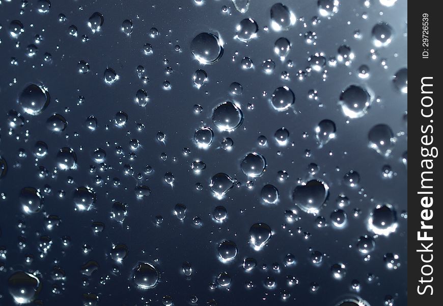 Beautiful drops of a rain on glass. Beautiful drops of a rain on glass