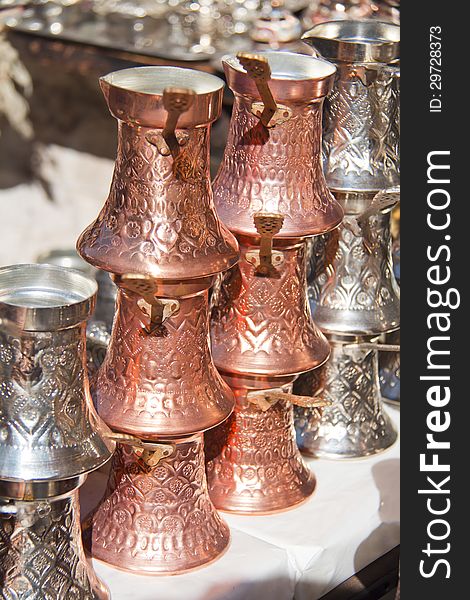 Turkish coffee pots