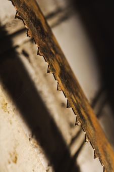 Metal Saw Blade. Abctract Photo. Work Tools Royalty Free Stock Photo Metal Saw Blade. Abctract Photo. Work Tools Royalty Free Stock Photo