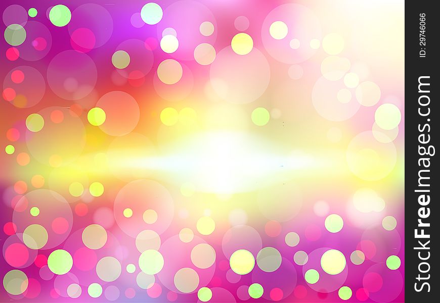 Colorful Soft Focus Background