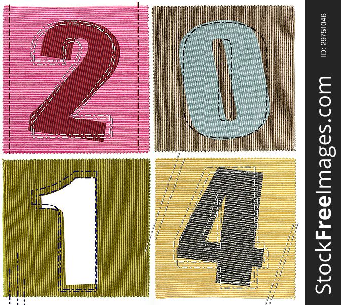 Textile numbers new year 2014