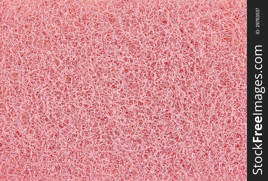 Abstract red sponge texture