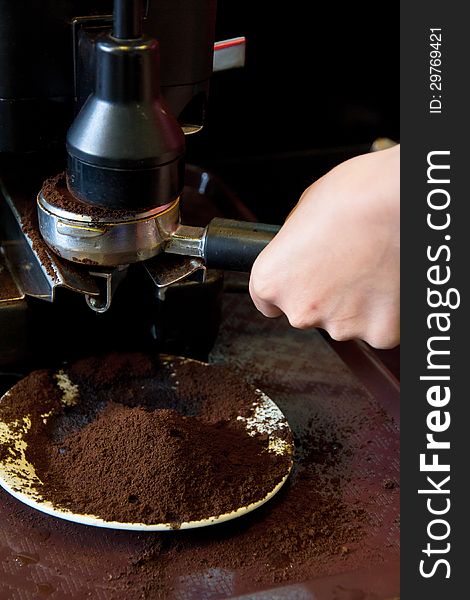 Image of coffee maker machine