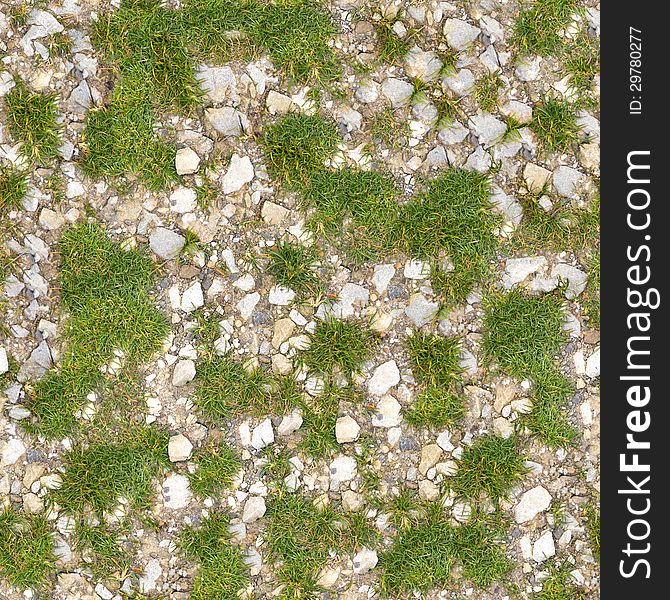 Dirt Road Seamless Texture.