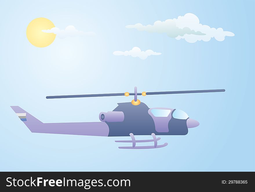 Purple Helicopter