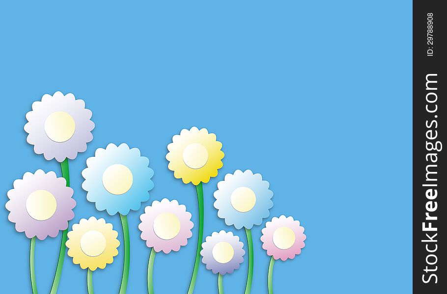 Sweet Floral Background