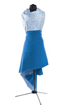 Mannequin With Material Royalty Free Stock Photo Mannequin With Material Royalty Free Stock Photo