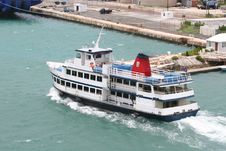 Empty Ferry Royalty Free Stock Photography Empty Ferry Royalty Free Stock Photography