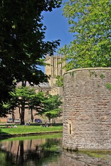 Wells Cathedral Royalty Free Stock Photos