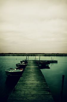Pier With Boats Stock Photos Pier With Boats Stock Photos