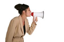 Crabby Business Woman Royalty Free Stock Photo Crabby Business Woman Royalty Free Stock Photo