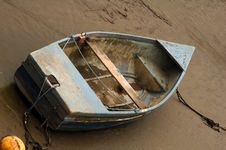 Old Beached Rowing Boat Stock Image Old Beached Rowing Boat Stock Image