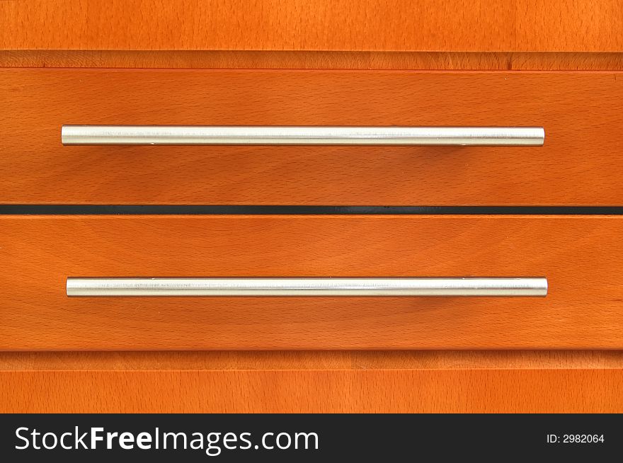 Wooden orange shelf handle photo . Wooden orange shelf handle photo .