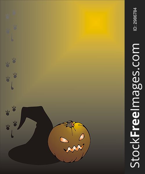 The background for halloween design