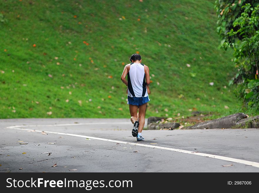 Running competition help in the parks