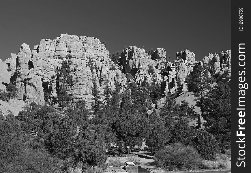 The Red Canyon In Utah USA