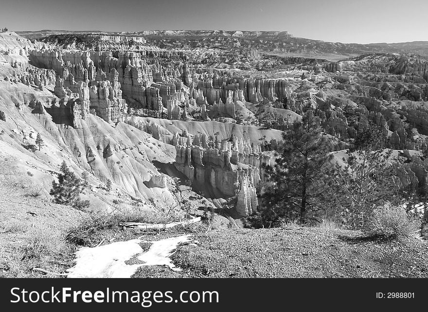 The Bryce Canyon National Park