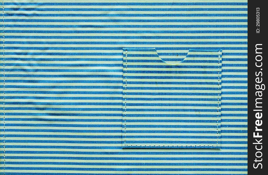 Dirty fabric with blue and white line background