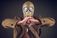 Gas Mask Royalty Free Stock Images