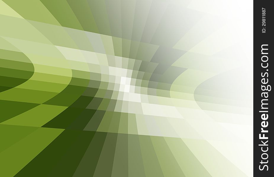 Geometrical Green Background