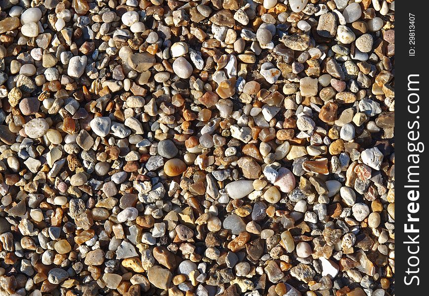 Pebbles On The Beach