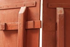 Wooden Latch Royalty Free Stock Images Wooden Latch Royalty Free Stock Images