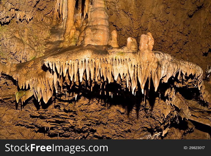 Beautiful cave in Tatras Mountains