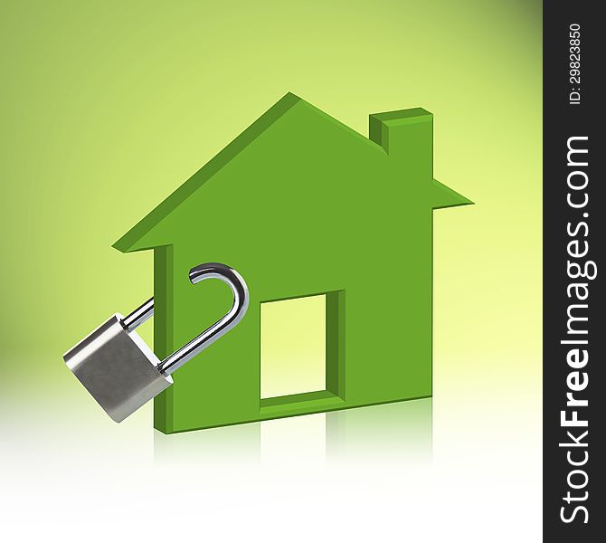 Green house Locked, The concept Home Security