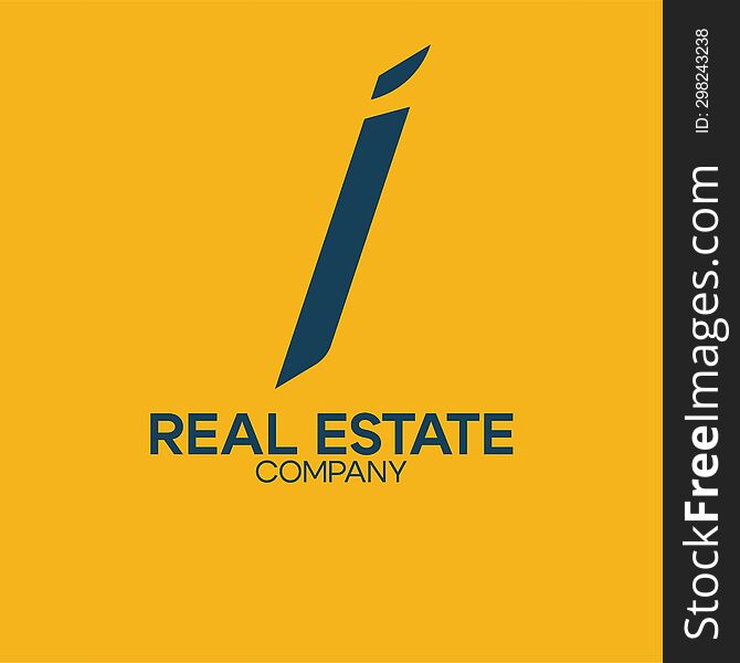 Letter Logo I Real Estate