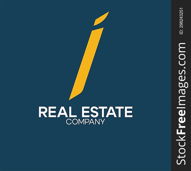 Letter Logo I Real Estate