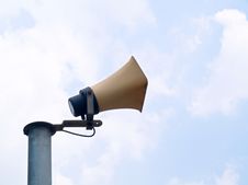 Outdoor Loudspeaker Stock Photography Outdoor Loudspeaker Stock Photography