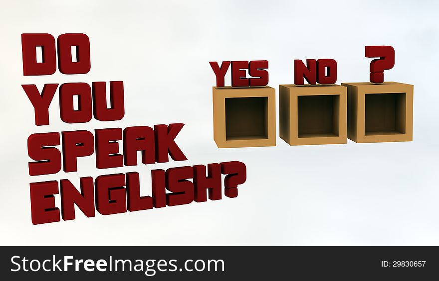 Do you speak english?