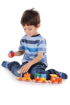 Wooden Train Royalty Free Stock Images Wooden Train Royalty Free Stock Images