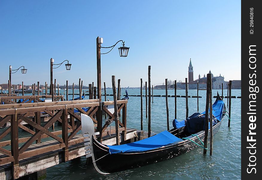 Gondola in Venice, Italy