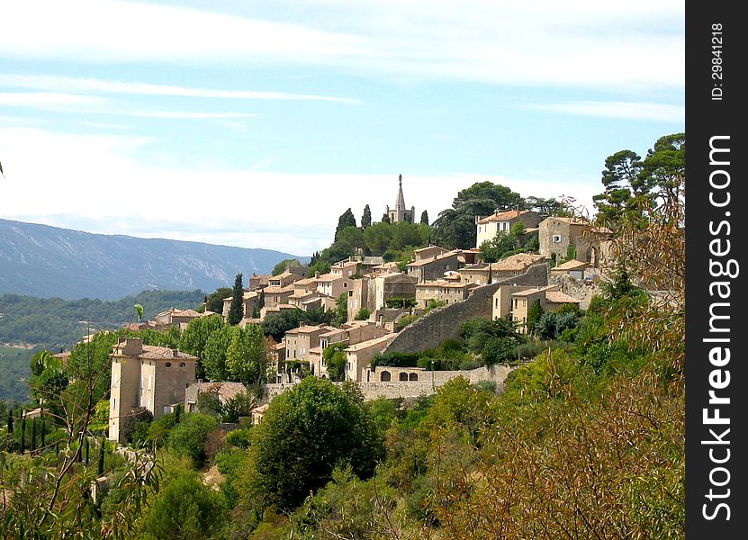 Bonnieux village in Provence