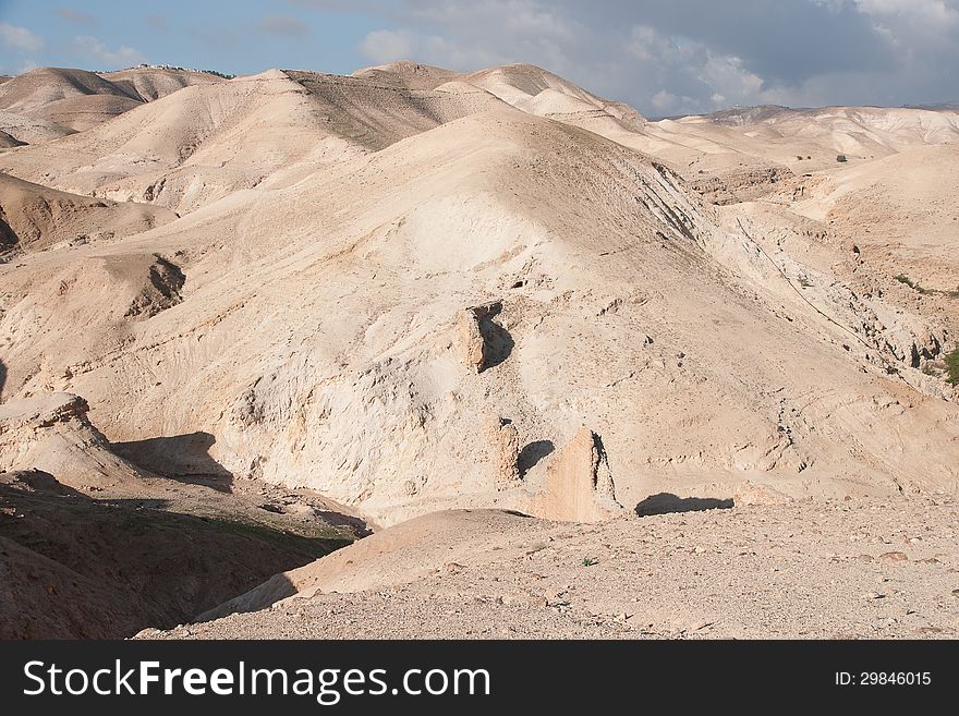 Hiking In Judean Desert