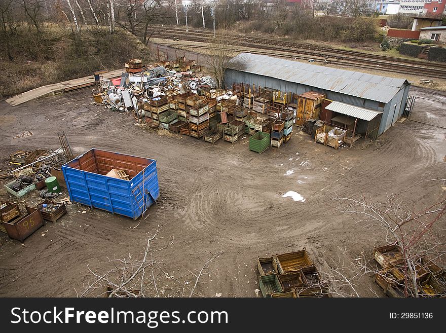 Place for non-ferrous metals, nove mesto nad metuji. Place for non-ferrous metals, nove mesto nad metuji