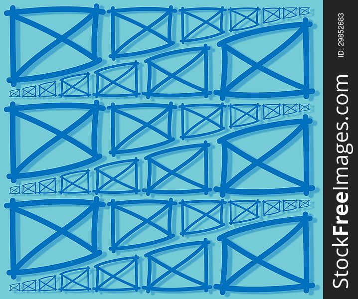 Background or texture fence parts blue distributed evenly by. Background or texture fence parts blue distributed evenly by