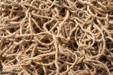 Free Coarse Coconut Rope Royalty Free Stock Photo - 29863305