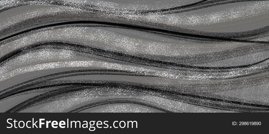 silver background with sparkles and shimmer, New Year and holiday background