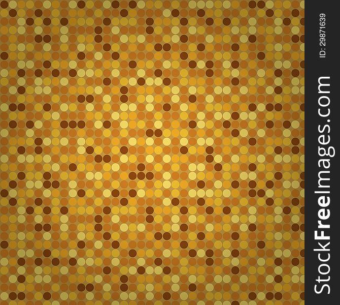 Beige Seamless Mosaic Background