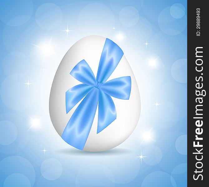 Blue Card For Easter