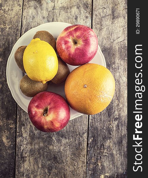 Fruits On Table