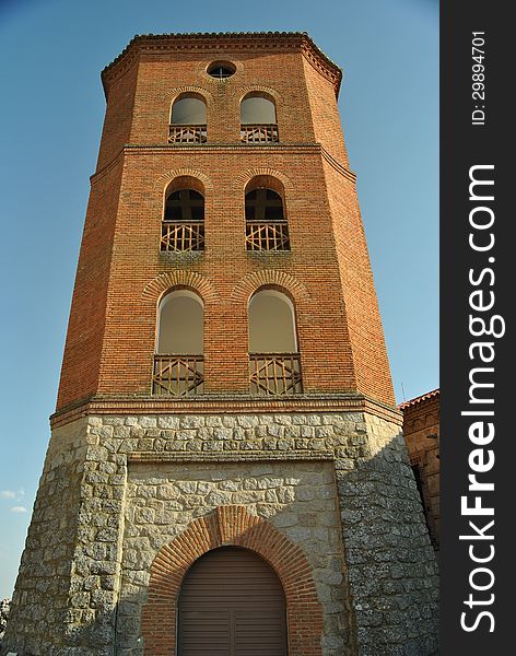 A generic old spanish tower