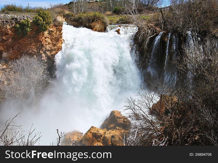 Ruidera natural park of Spain. Ruidera natural park of Spain