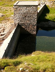 Dam And Water Reflection 2 Stock Photos Dam And Water Reflection 2 Stock Photos